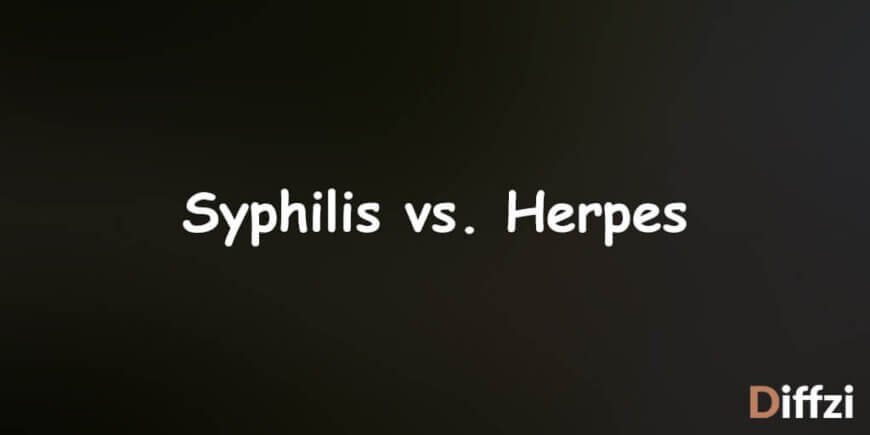 Syphilis vs. Herpes