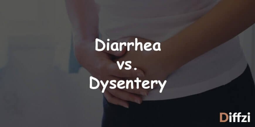 Diarrhea vs. Dysentery