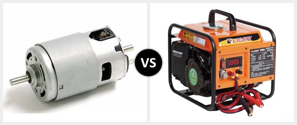 DC Motor vs. DC Generator