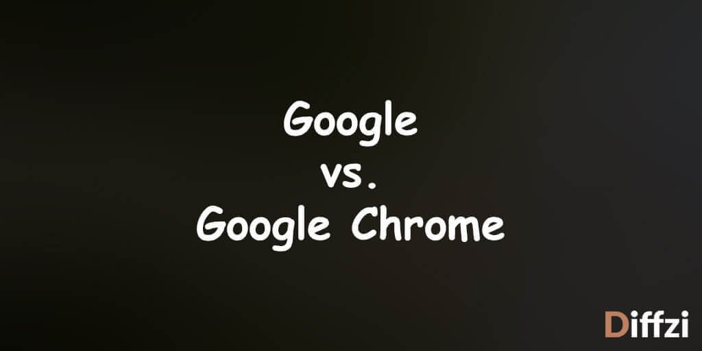 Google vs. Google Chrome