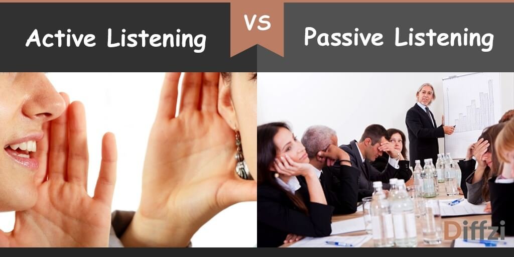 active listening vs passive listening