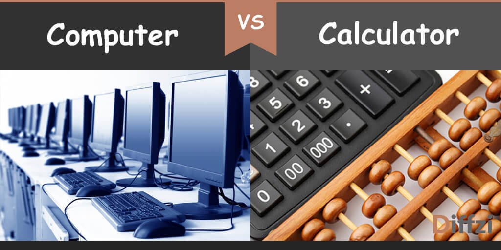 computer and calculator