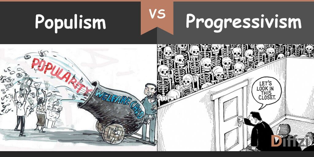 populism vs progressivism