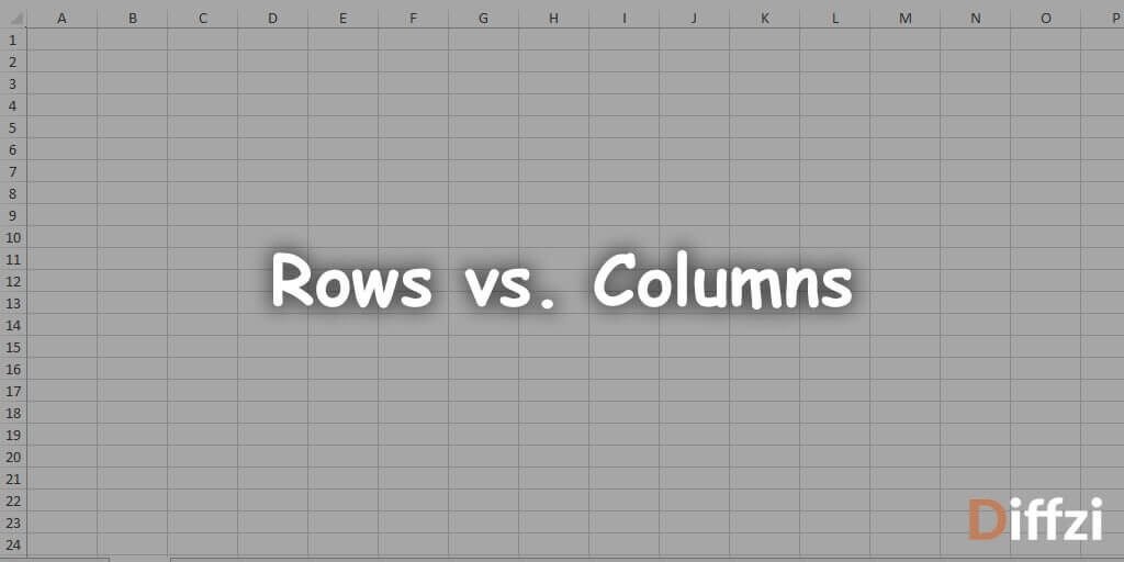 Rows vs. Columns