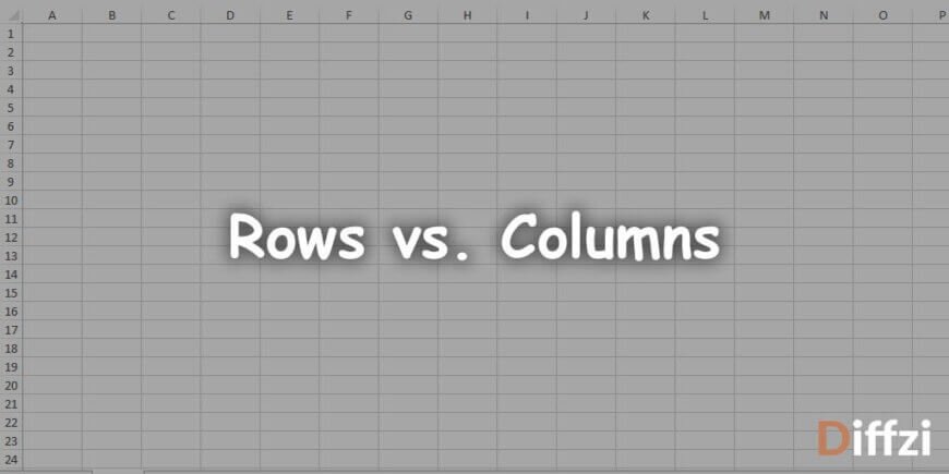 Rows vs. Columns – Diffzi