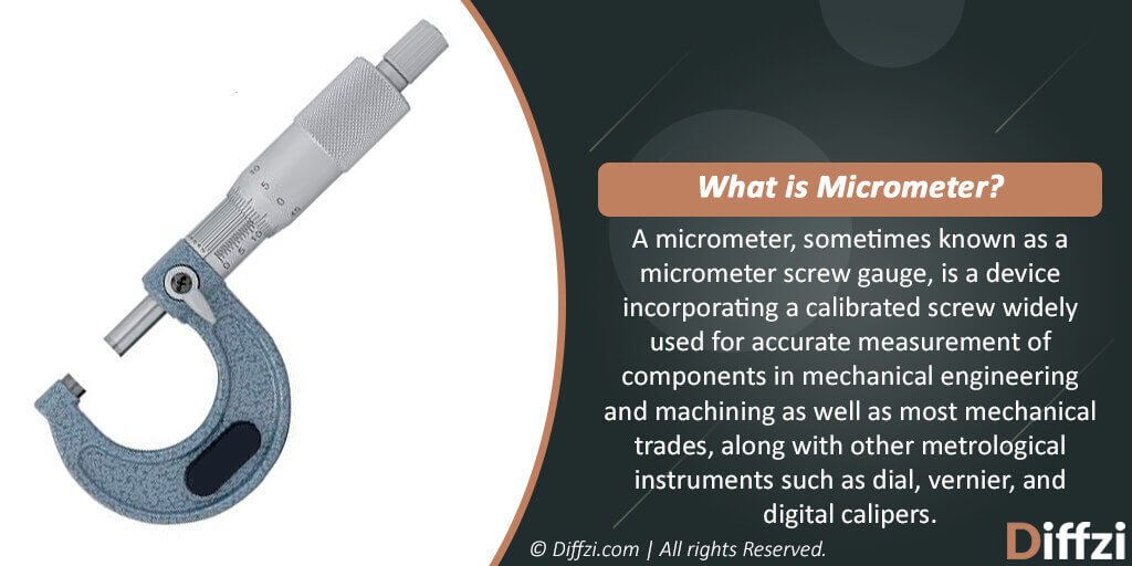 micrometer caliper vs vernier caliper