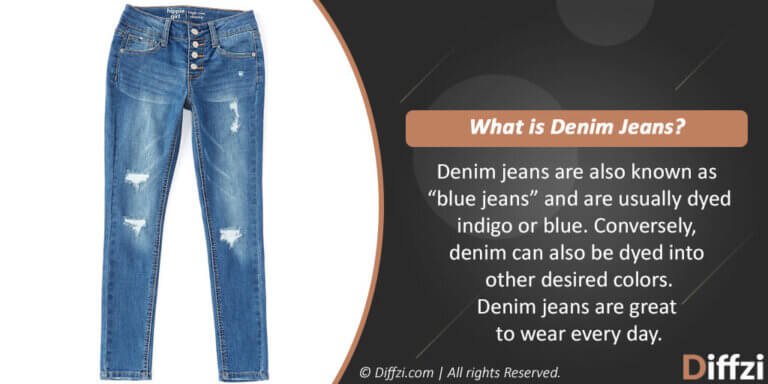 Cotton Jeans vs. Denim Jeans - Diffzi
