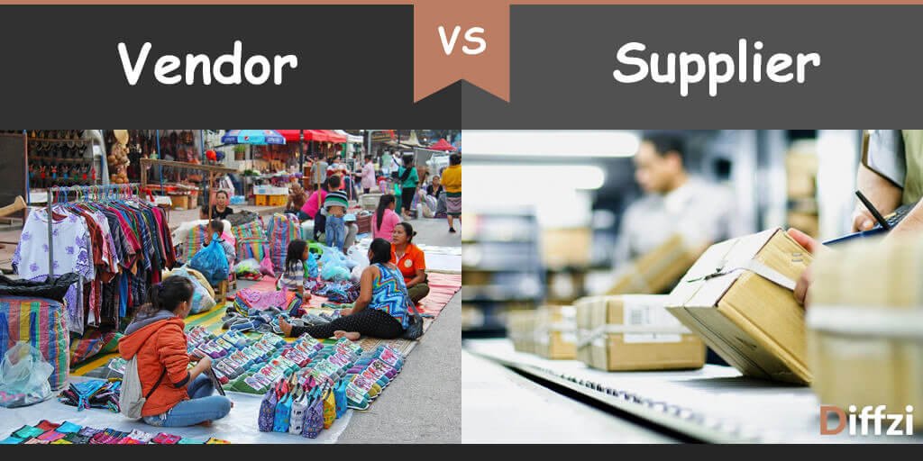vendor vs supplier