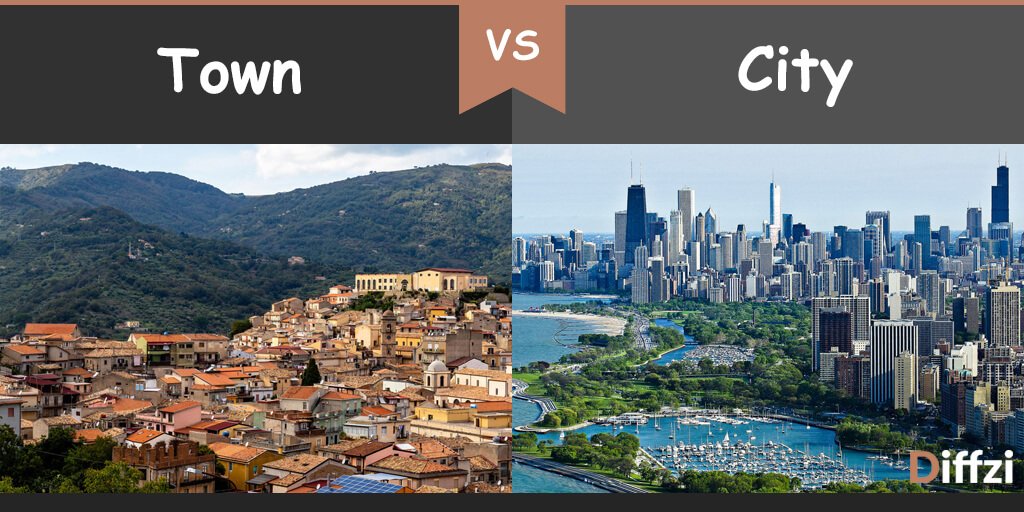 town vs city