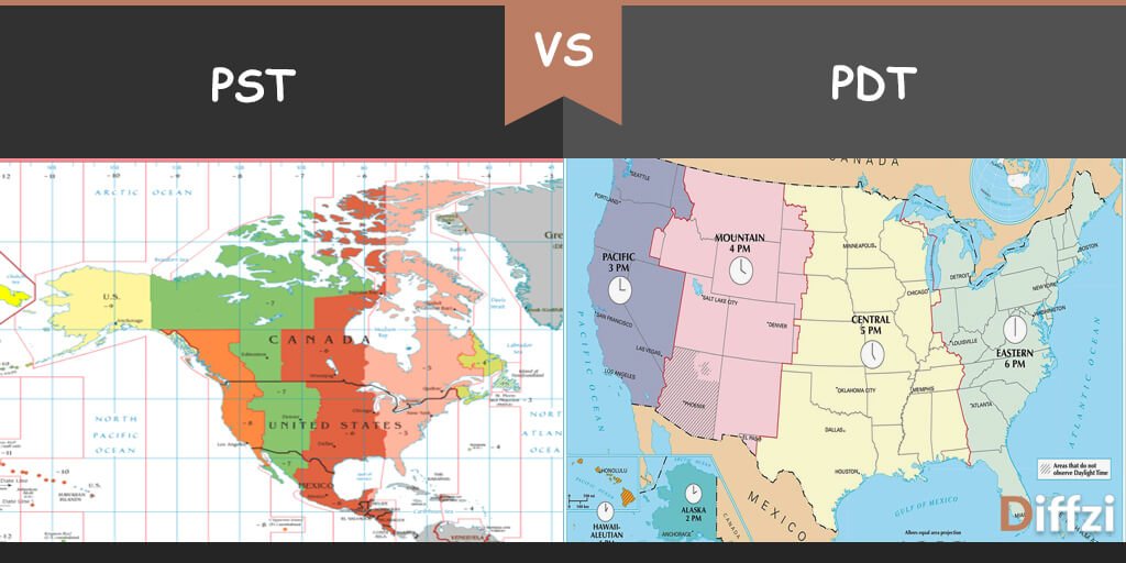 PST Vs PDT Diffzi